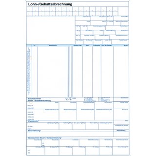 Verdienstnachweise/Lohntaschen fr (Exact) Sage LohnXL,...