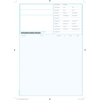 Verdienstnachweise/Lohntaschen fr IBM / HS-2 Lohn...